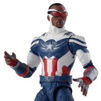 Captain America: Marvel Legends: Captain America Sam Wilson 6 - Inch Action Figure (Captain America Flight Gear BAF) - The Mage's Emporium Shumi Toys & Gifts Shopify Collective Shumi Toys & Gifts Used English Marvel Legends Japanese Style Comic Book