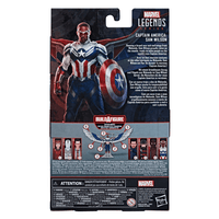 Captain America: Marvel Legends: Captain America Sam Wilson 6 - Inch Action Figure (Captain America Flight Gear BAF) - The Mage's Emporium Shumi Toys & Gifts Shopify Collective Shumi Toys & Gifts Used English Marvel Legends Japanese Style Comic Book