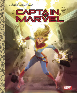 Captain Marvel Little Golden Book - The Mage's Emporium The Multiverse outofstock Shopify Collective The Multiverse Used English Graphic Novels Japanese Style Comic Book