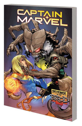 Captain Marvel TPB Volume 09 Revenge Of The Brood Part I - The Mage's Emporium The Multiverse outofstock Shopify Collective The Multiverse Used English Graphic Novels Japanese Style Comic Book