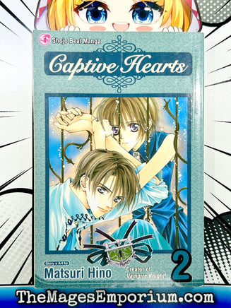 Captive Hearts Vol 2 - The Mage's Emporium Viz Media 2406 alltags bis1 Used English Manga Japanese Style Comic Book