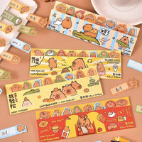 Capybara Bookmark Sticky Notes - The Mage's Emporium Kore Kawaii Kore Kawaii Shopify Collective Used English Japanese Style Comic Book