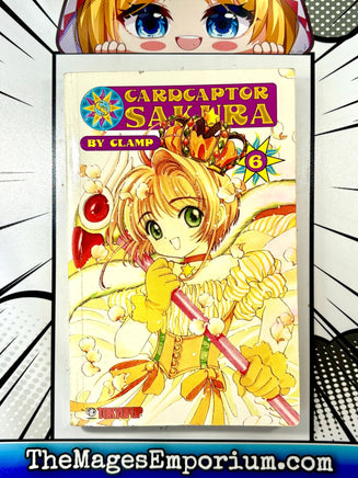 Cardcaptor Sakura Vol 6 Small Size - The Mage's Emporium Tokyopop 2410 BackInStock UPDATEMETA Used English Manga Japanese Style Comic Book