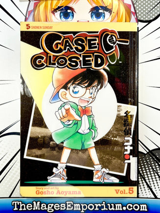 Case Closed Vol 5 Ex Library - The Mage's Emporium Viz Media 2409 UPDATEMETA Used English Manga Japanese Style Comic Book