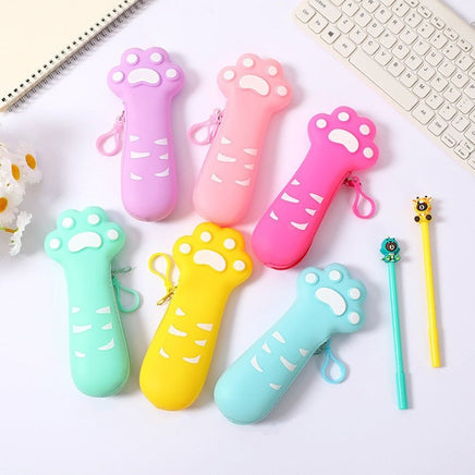 Cat Paw Pencil Case - The Mage's Emporium Kore Kawaii Kore Kawaii Shopify Collective Used English Japanese Style Comic Book