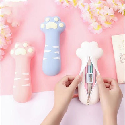 Cat Paw Pencil Case - The Mage's Emporium Kore Kawaii Kore Kawaii Shopify Collective Used English Japanese Style Comic Book