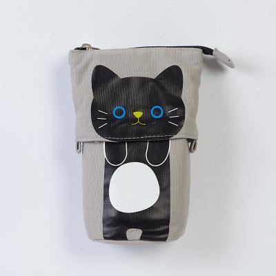 Cat Pencil Case With Zipper - The Mage's Emporium Kore Kawaii Kore Kawaii Shopify Collective Used English Japanese Style Comic Book
