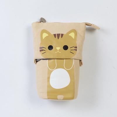 Cat Pencil Case With Zipper - The Mage's Emporium Kore Kawaii Kore Kawaii Shopify Collective Used English Japanese Style Comic Book