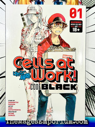 Cells At Work Code Black Vol 1 - The Mage's Emporium Kodansha 2407 BackInStock Used English Manga Japanese Style Comic Book