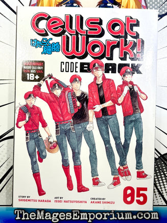 Cells at Work Code Black Vol 5 - The Mage's Emporium Kodansha 2412 BackInStock Used English Manga Japanese Style Comic Book