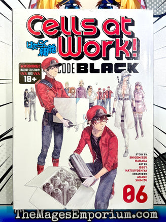 Cells at Work Code Black Vol 6 - The Mage's Emporium Kodansha 2412 BackInStock Used English Manga Japanese Style Comic Book