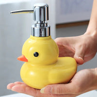 Ceramic Duckie Soap Dispensers - The Mage's Emporium Kore Kawaii Kore Kawaii Shopify Collective Used English Japanese Style Comic Book