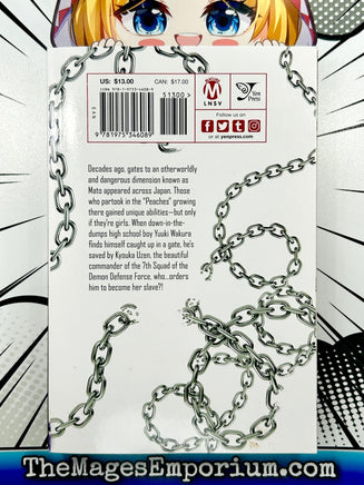 Chained Soldier Vol 1 - The Mage's Emporium Yen Press 2405 alltags description Used English Manga Japanese Style Comic Book