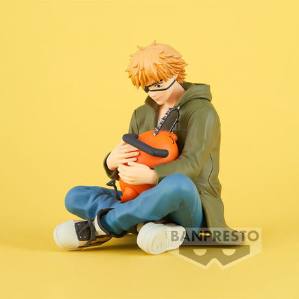 Chainsaw Man - Denji and Pochita Break time Collection Figure Vol. 1 - The Mage's Emporium Super Anime Store Shopify Collective Super Anime Store Used English Figures Japanese Style Comic Book