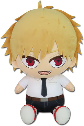 CHAINSAW MAN - DENJI UNIFORM #1 SITTING POSE PLUSH - The Mage's Emporium Super Anime Store Shopify Collective Super Anime Store Used English Figures Japanese Style Comic Book