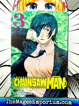 Chainsaw Man Vol 3 - The Mage's Emporium Viz Media 2410 BackInStock Used English Manga Japanese Style Comic Book