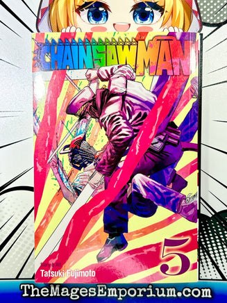 Chainsaw Man Vol 5 - The Mage's Emporium Viz Media 2405 bis5 copydes Used English Manga Japanese Style Comic Book