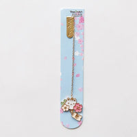 Cherry Blossom Bunny and Cat Bookmarks - The Mage's Emporium Kore Kawaii Kore Kawaii Shopify Collective Used English Japanese Style Comic Book