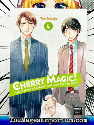 Cherry Magic! Thirty Years of Virginity Can Make You A Wizard?! Vol 4 - The Mage's Emporium Square Enix outofstock UPDATEMETA Used English Manga Japanese Style Comic Book