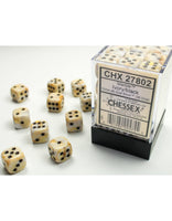 Chessex: D6 Marble Dice sets- 12mm