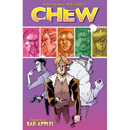 CHEW TP VOL 07 BAD APPLES (MR) - The Mage's Emporium The Multiverse Shopify Collective The Multiverse Used English Graphic Novels Japanese Style Comic Book