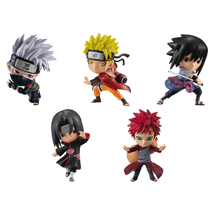 Chibi Masters: Naruto Shippuden - Box of 5 Figures - The Mage's Emporium Shumi Toys & Gifts Shopify Collective Shumi Toys & Gifts Used English Chibi Masters Japanese Style Comic Book
