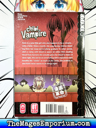 Chibi Vampire Vol 1 - The Mage's Emporium Tokyopop 2408 BackInStock Used English Manga Japanese Style Comic Book