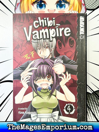 Chibi Vampire Vol 4 - The Mage's Emporium Tokyopop 2408 BackInStock Used English Manga Japanese Style Comic Book