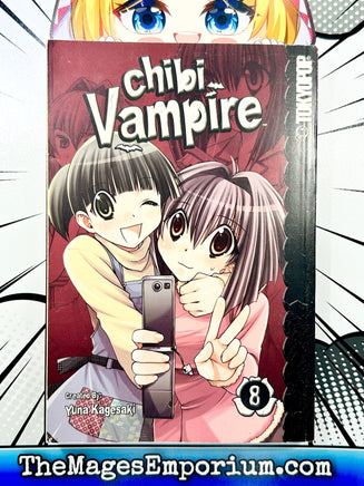 Chibi Vampire Vol 8 - The Mage's Emporium Tokyopop 2406 alltags description Used English Manga Japanese Style Comic Book