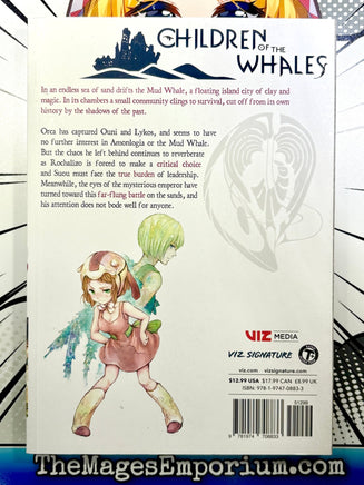 Children of the Whales Vol 13 - The Mage's Emporium Viz Media outofstock UPDATEMETA Used English Manga Japanese Style Comic Book