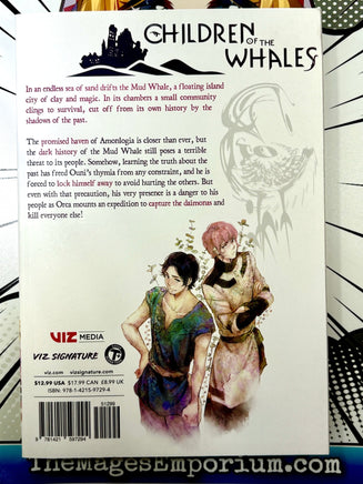 Children of the Whales Vol 8 - The Mage's Emporium Viz Media outofstock UPDATEMETA Used English Manga Japanese Style Comic Book