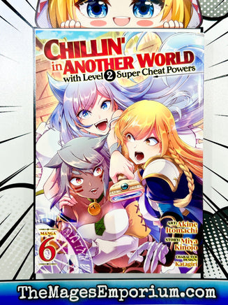 Chillin' in Another World with Level 2 Super Cheat Powers Vol 6 - The Mage's Emporium Seven Seas 2406 alltags bis1 Used English Manga Japanese Style Comic Book