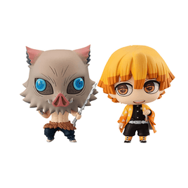 Chimi - Mega Buddy Series: Demon Slayer: Kimetsu no Yaiba - Zenitsu and Inosuke (With Gift) - The Mage's Emporium Shumi Toys & Gifts Shopify Collective Shumi Toys & Gifts Used English Chimi - Mega Japanese Style Comic Book