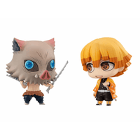 Chimi - Mega Buddy Series: Demon Slayer: Kimetsu no Yaiba - Zenitsu and Inosuke (With Gift) - The Mage's Emporium Shumi Toys & Gifts Shopify Collective Shumi Toys & Gifts Used English Chimi - Mega Japanese Style Comic Book