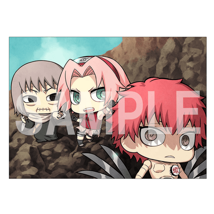 Chimi - Mega Buddy Series: Naruto Shippuden - Haruno Sakura and Sasori (With Gift) - The Mage's Emporium Shumi Toys & Gifts Shopify Collective Shumi Toys & Gifts Used English Chimi - Mega Japanese Style Comic Book