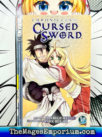 Chronicles of the Cursed Sword Vol 17 Ex Library - The Mage's Emporium Tokyopop 2405 alltags description Used English Manga Japanese Style Comic Book