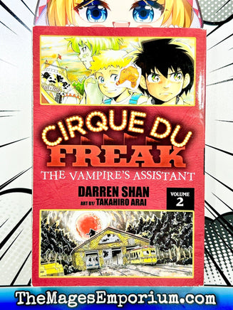 Cirque Du Freak Vol 2 - The Mage's Emporium Yen Press 2407 alltags description Used English Manga Japanese Style Comic Book