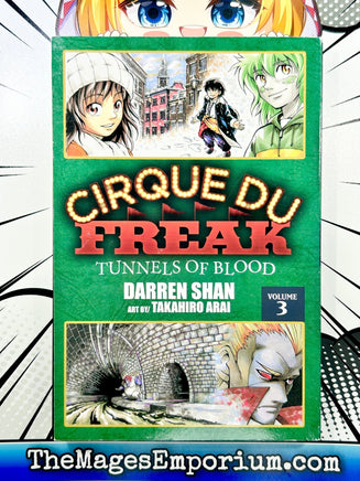 Cirque du Freak Vol 3 - The Mage's Emporium Yen Press 2407 alltags description Used English Manga Japanese Style Comic Book