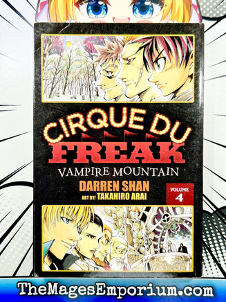 Cirque du Freak Vol 4 - The Mage's Emporium Yen Press 2407 alltags description Used English Manga Japanese Style Comic Book