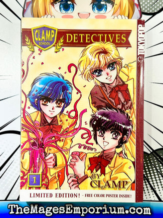 Clamp School Detectives Vol 1 - The Mage's Emporium Tokyopop 2408 UPDATEMETA Used English Manga Japanese Style Comic Book