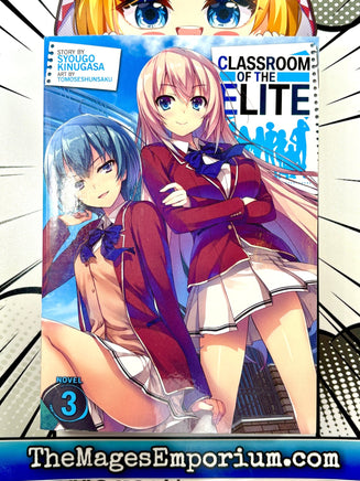 Classroom of the Elite Vol 3 - The Mage's Emporium Seven Seas 2411 BackInStock Used English Light Novel Japanese Style Comic Book