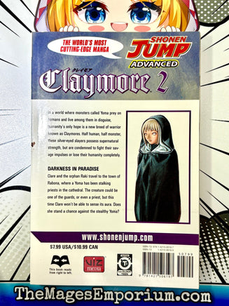 Claymore Vol 2 - The Mage's Emporium Viz Media 2410 BackInStock Used English Manga Japanese Style Comic Book