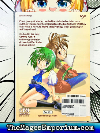 Comic Party Party Time Vol 1 - The Mage's Emporium CPM 2407 UPDATEMETA Used English Manga Japanese Style Comic Book