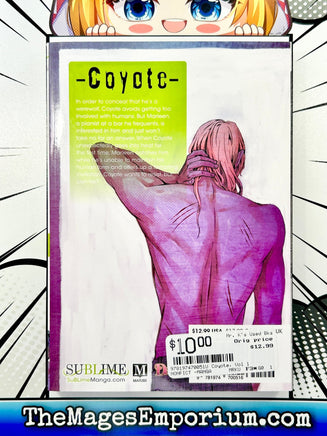 Coyote Vol 1 - The Mage's Emporium Sublime addpic copydes yaoi Used English Manga Japanese Style Comic Book