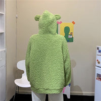 Cozy Frog Hoodie - The Mage's Emporium Kore Kawaii Kore Kawaii Shopify Collective Used English Japanese Style Comic Book