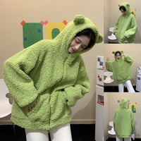 Cozy Frog Hoodie - The Mage's Emporium Kore Kawaii Kore Kawaii Shopify Collective Used English Japanese Style Comic Book
