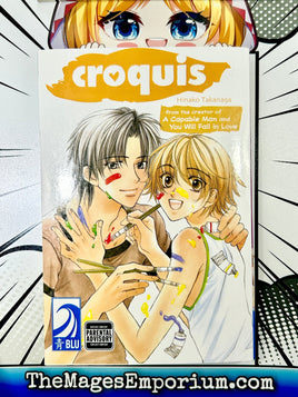 Croquis - The Mage's Emporium Blu 2408 UPDATEMETA Used English Manga Japanese Style Comic Book