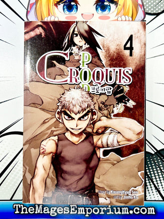 Croquis Pop Vol 4 - The Mage's Emporium Yen Press 2404 alltags description Used English Manga Japanese Style Comic Book