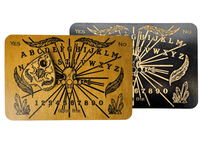 Medium Crow & Crystal Spirit Board - Light Stain