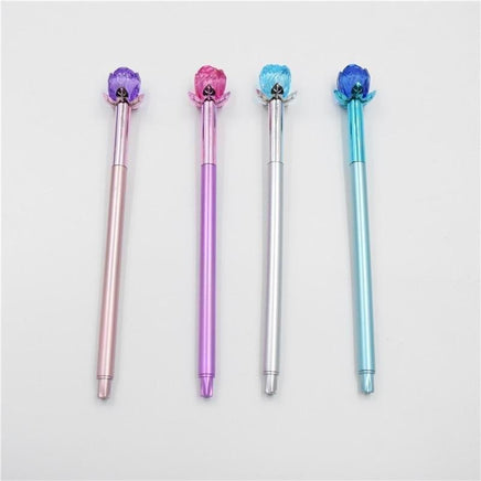Crystal Flower Gel Pen - The Mage's Emporium Kore Kawaii Kore Kawaii Shopify Collective Used English Japanese Style Comic Book